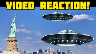 UNBELIEVABLE! UFO Sighting Over New York Skyline - SEE IT TO BELIEVE IT!