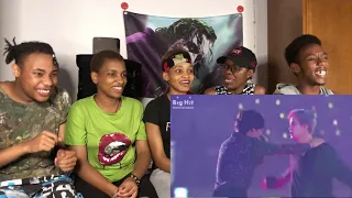 Africans react to BTS - Dimple + pied piper Live