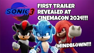 Sonic The Hedgehog 3 First Trailer Revealed At Cinemacon 2024
