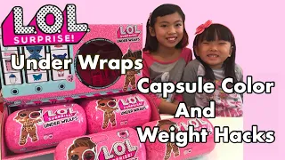 LOL Surprise Under Wraps Series Eye Spy Wave 2 Full Set Weight Hacks, Unboxing, Review, Stop Motion