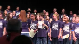 Murphy Middle School Choir Spring 2015 Concert