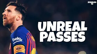 Leo Messi ● Unreal passes - 2017/18 HD