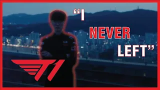 FAKER NEVER LEFT.