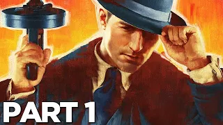 MAFIA DEFINITIVE EDITION Walkthrough Gameplay Part 1 - INTRO (MAFIA REMAKE)