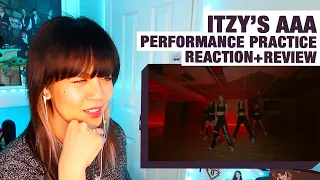 OG KPOP STAN/RETIRED DANCER'S REACTION/REVIEW: ITZY's AAA Performance Practice!
