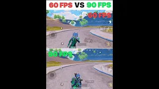 60 FPS VS 90 FPS 😱😱 | Iphone 13 Pro 😎 | #pubgmobile #pubg #bgmi #shorts #jonathan