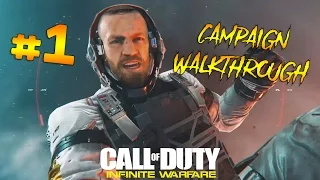 Call of Duty: INFINITE WARFARE CAMPAIGN WALKTHROUGH (PART 1) Mission 1 "Rising Threat" (COD 2016)!