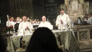 Oh Come All ye Faithful - St Mary's Cathedral Einburgh Scotland X'Mas 2012