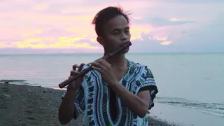 Kanlungan | Flute Cover by Arte y Musica at Urawa beach | Acrylic Painting of Magkayad, Maputi, SIDO