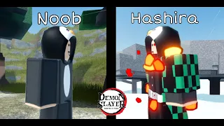 From Noob to Sun Hashira in One Video.. [Demon Slayer Weak Legacy]