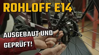 Mach's dir selbst! Rohloff E14 Hinterradausbau am Riese und Müller Charger4  Riemenspannung geprüft