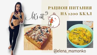 ПРИМЕР ПИТАНИЯ НА 1200 ККАЛ В ДЕНЬ /МОЙ РАЦИОН ДЛЯ ПОХУДЕНИЯ/ПП VLOG ELENA MAMONKO