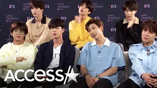 BTS On Their Favorite Body Parts & Their Fan-Organized Purple Ribbon Army | Access