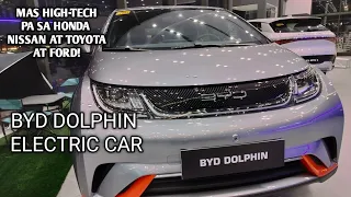 BYD E-CAR MATIPID PARANG ROBOT SA HIGHTECH TALO MGA GASOLINE CAR SA TIBAY GANDA AT PORMA.BYD Opening