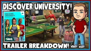 Sims 4 - DISCOVER UNIVERSITY! (Trailer Breakdown)