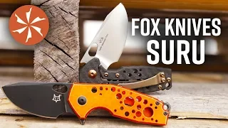 New Fox Suru Folding Knives Available Now at KnifeCenter.com