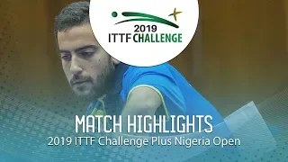 Michael Tauber vs Adeola Oloruntade | 2019 ITTF Nigeria Open Highlights (Group)