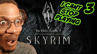 I should have played this sooner! It's AMAZING | First Time Playing Skyrim (PART 3)