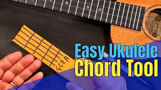 Easy Ukulele Chord Practice Tool - DIY