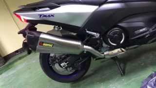 2017 Tmax with Akrapovic exhaust