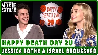 HAPPY DEATH DAY 2U | Jessica Rothe & Israel Broussard talk about the movie - Official Interview