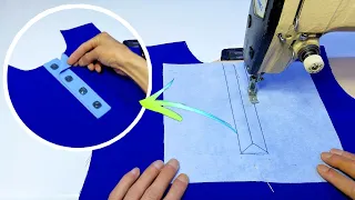 Sewing Secrets And Tricks | Best Technique for Sewing Lover | How to Make Perfect Placket. easy way