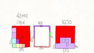 NUMBERBLOCKS! 1x1 To 100x100 Squares