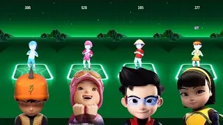 Boboiboy dan Yaya VS Ejen Ali dan Alicia