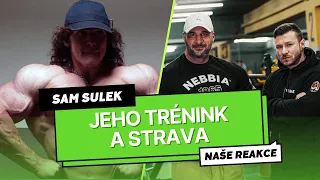 Sam Sulek - jeho trénink a strava | Naše reakce