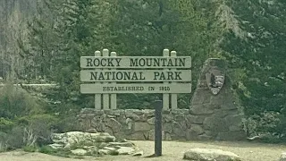 Rocky Mountain National Park from Grand Lake Entrance, Colorado - Kooky Campers Travel America 2023