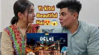 Delhi city | Capital of India | Delhi city 4K cinematic video | Pakistani Reactions