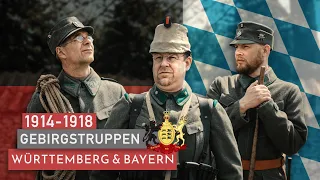 DER ERSTE WELTKRIEG: Gebirgstruppen (Württemberg & Bayern)
