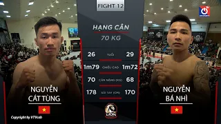 Nguyễn Cát Tùng - Nguyễn Bá Nhì - 70kg nam | Vòng loại MMA Lion Championship 2022