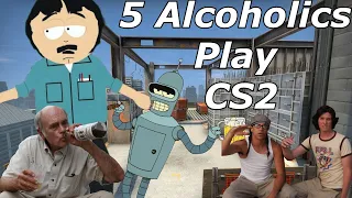 When 5 Alcoholics Play CS2