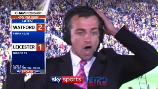 "I don't believe this!!!" - Reaction to Watford's extraordinary play-off win against Leicester