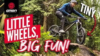 Riding The World's Smallest Wheeled MTB! | How Small Is Too Small?