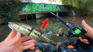 Y'a t-il un GROS POISSON dans cette sortie D'ÉGOÛT ?! (Pêche du brochet en automne)