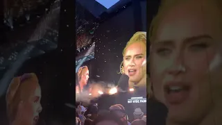 Adele cries while singing Someone Like You in BST Hyde Park 01/07/2022