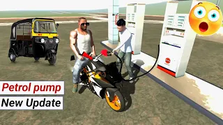 New petrol pump 🔥Experiment💪 in indian bike driving 3d| Indian Bike driving 3d New update