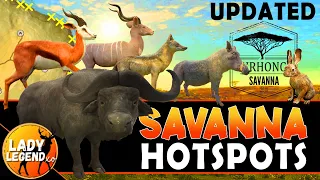 AMAZING HOTSPOTS in Vurhonga SAVANNA!!! - Call of the Wild 2023/'24