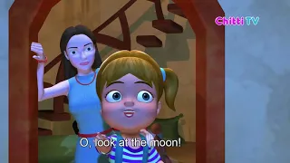 Oh look at the moon & Ding Dong Bell Poem | nursery rhymes | songs for kids | baby songs | chitti tv