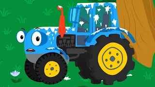 Котенок и автомойка 🚜😺 – Плохие птицы – Серия 1 | Мультик для детей про машинки