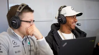 Behind-the-Scenes F1 Engineering Truck Tour with Lewis Hamilton