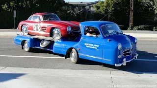 Jay Leno's Mercedes-Benz Rennabteilung Auto Transporter