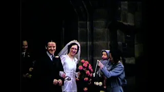 Hilda Pedley & Bill Clarke's Wedding, 1945, filmed by Fred Pedley