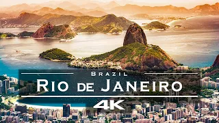 Rio de Janeiro, Brazil 🇧🇷  - by drone [4K]