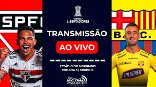 SÃO PAULO X BARCELONA-EQU |  AO VIVO | LIBERTADORES (16/05/2024)