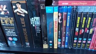 Bruce Lee memorabilia collection of his movies