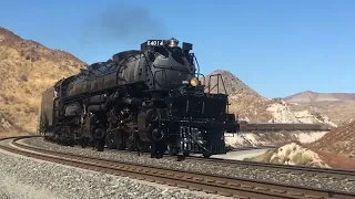 Big Boy 4014 at Sullivan's Curve, Cajon Pass