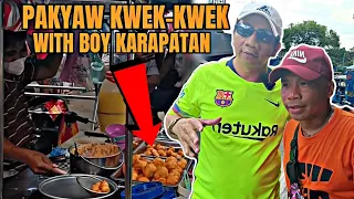 PAKYAW KWEK-KWEK WITH BOY KARAPATAN | DADDY FRANKIE VLOGS